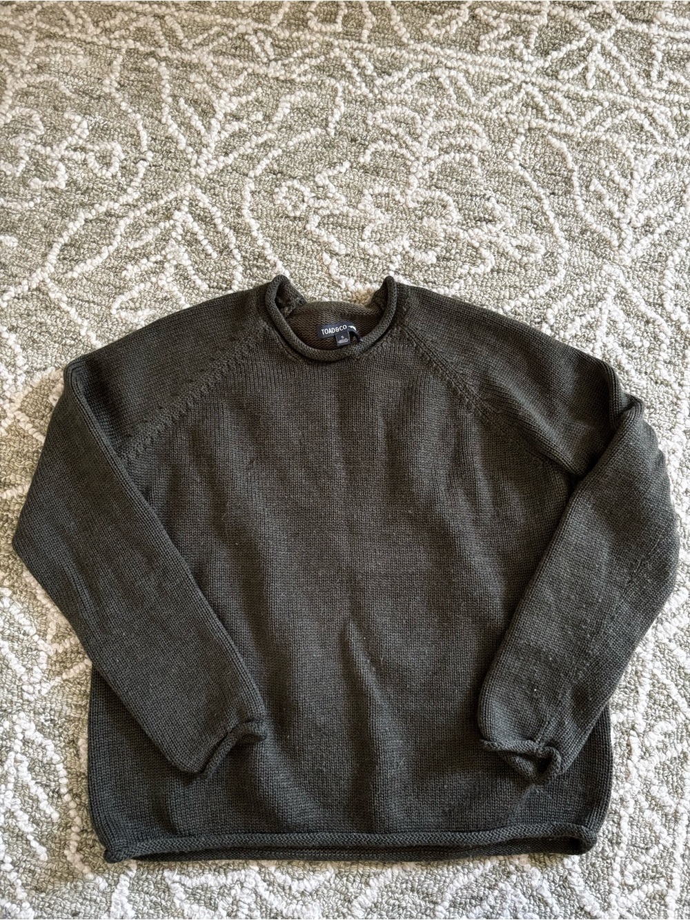 Toad&Co Alpineglo sweater in Olive